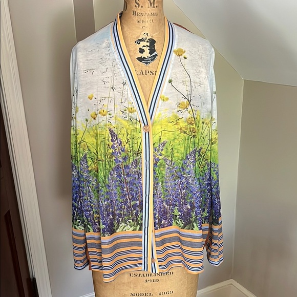 Anthropologie Sweaters - Anthropologie Floral Cardigan - Multicolor